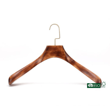 Unique Style Natural Polished Wooden Hanger